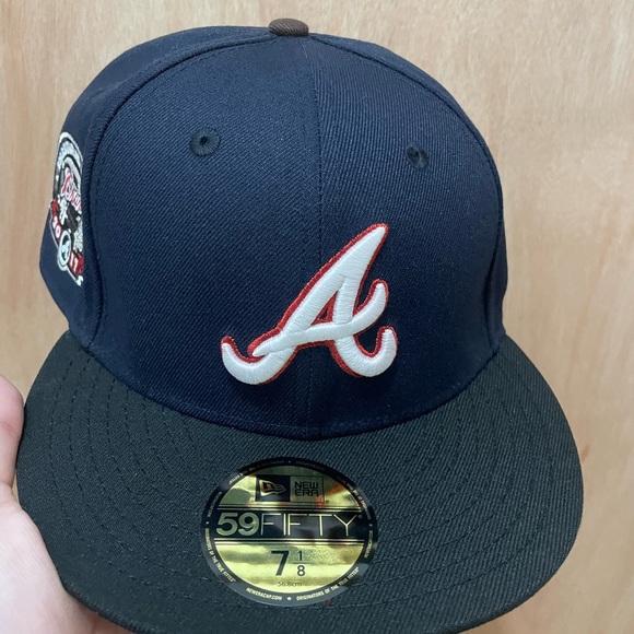 Rushmore sneakerfeenday Atlanta braves 7 1/8 59 fifty new era fitted brand new